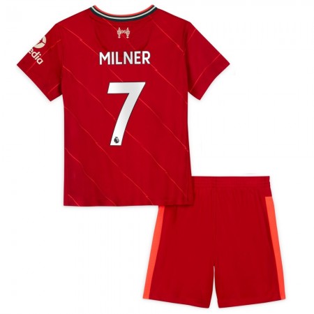 Billiga Fotbollströjor Liverpool James Milner 7 Barn Hemma tröja 2021/22 Kortärmad 